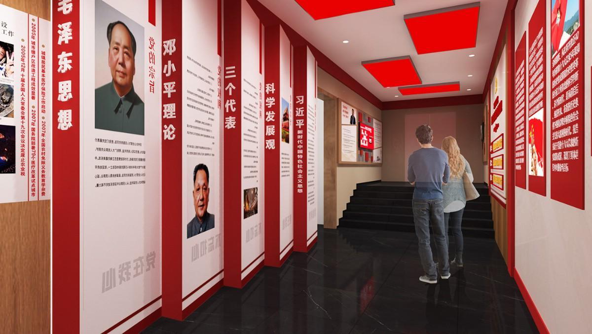红色革命之路党建展厅设计
