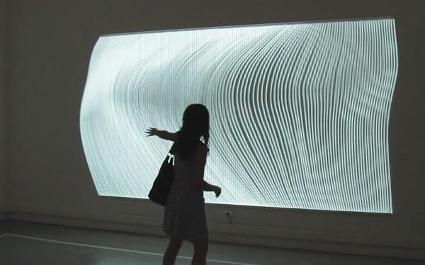墙面艺术科技展示与人机互动体验