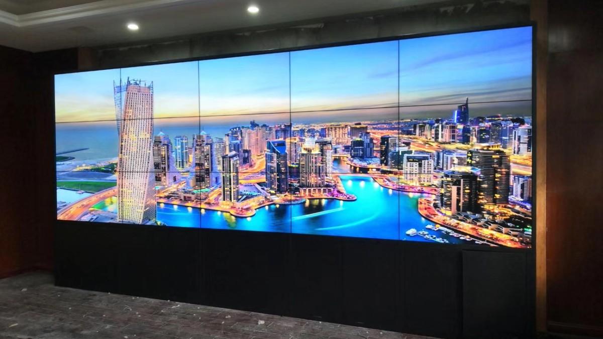 无缝拼接屏企业展览展示屏
